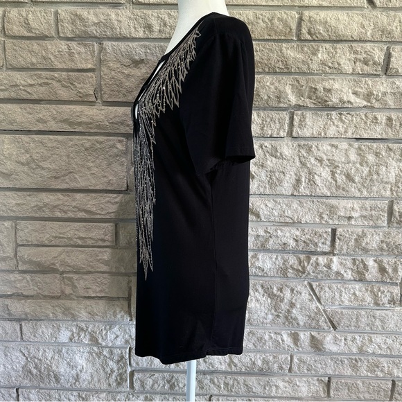Rhinestone wing strappy tee - Picture 3 of 6